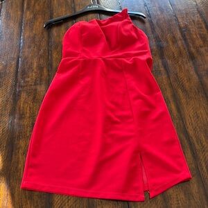 Princess Polly Scarlet One Shoulder Dress